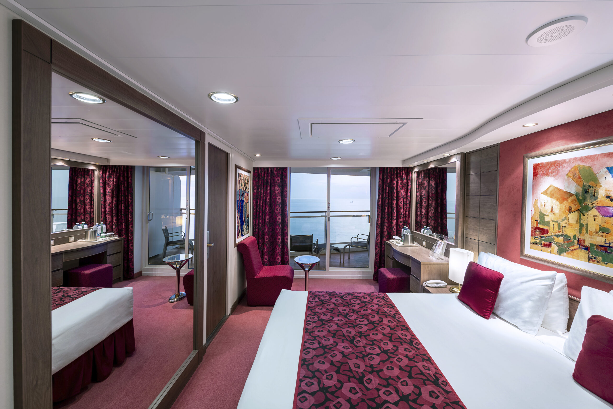 MSC Orchestra, Deluxe Balcony with partial view (BP)