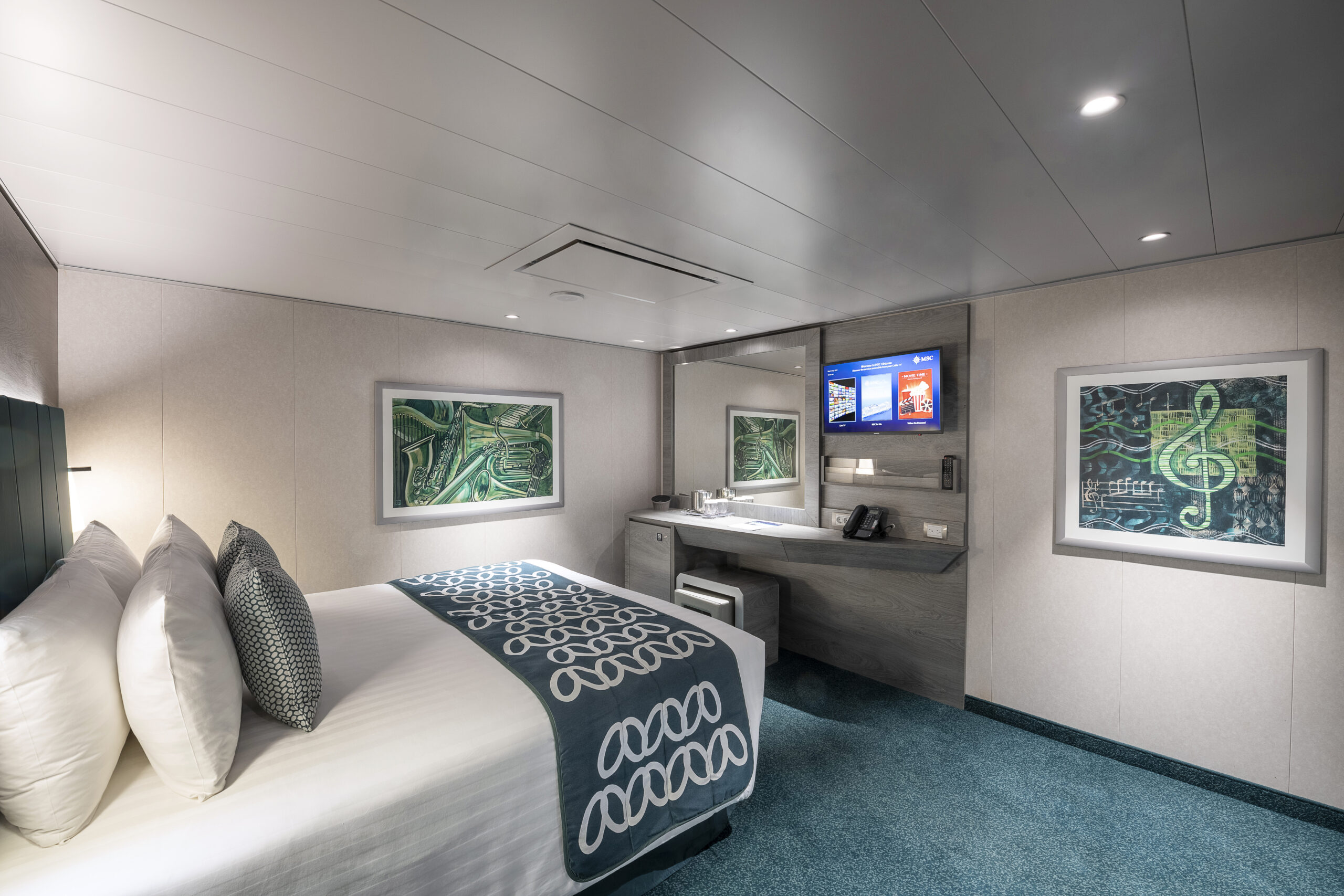 MSC Virtuosa, Deluxe Interior (IR2) for guests with disabilities or reduced mobility