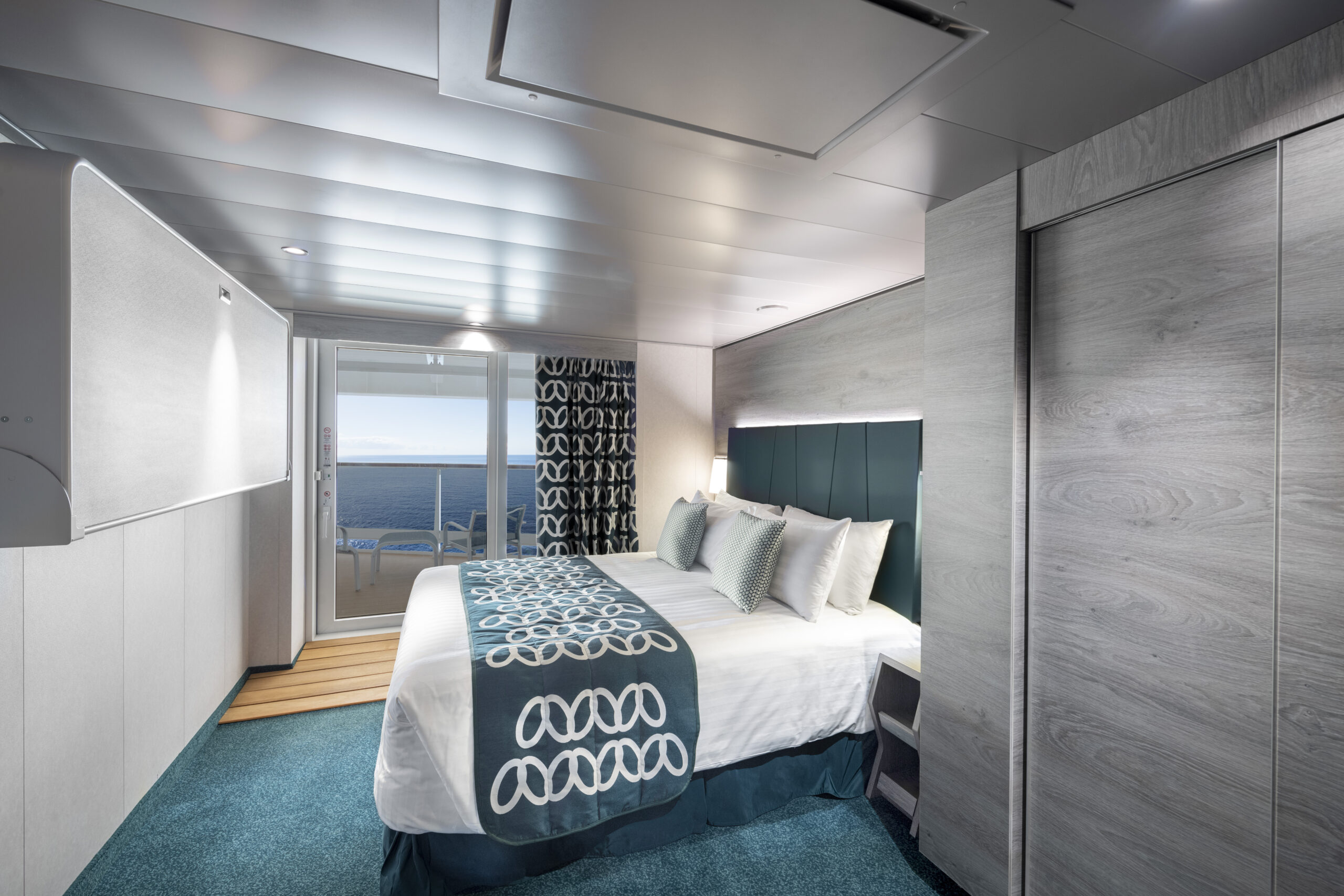 MSC Virtuosa, Deluxe Balcony with partial view (BP) for guests with disabilities or reduced mobility